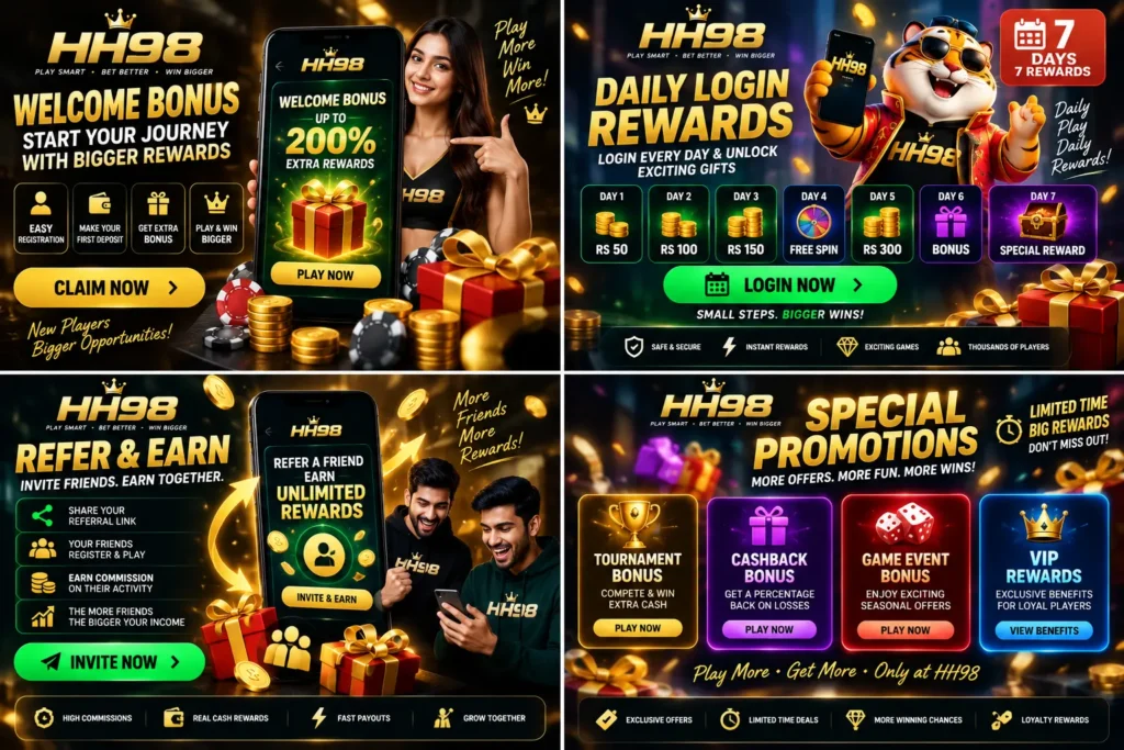 HH98 Game Bonuses 
